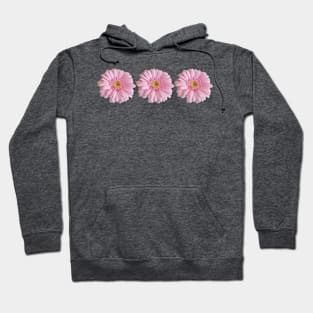 Three Pink Gerberas for Mothers Day Hoodie